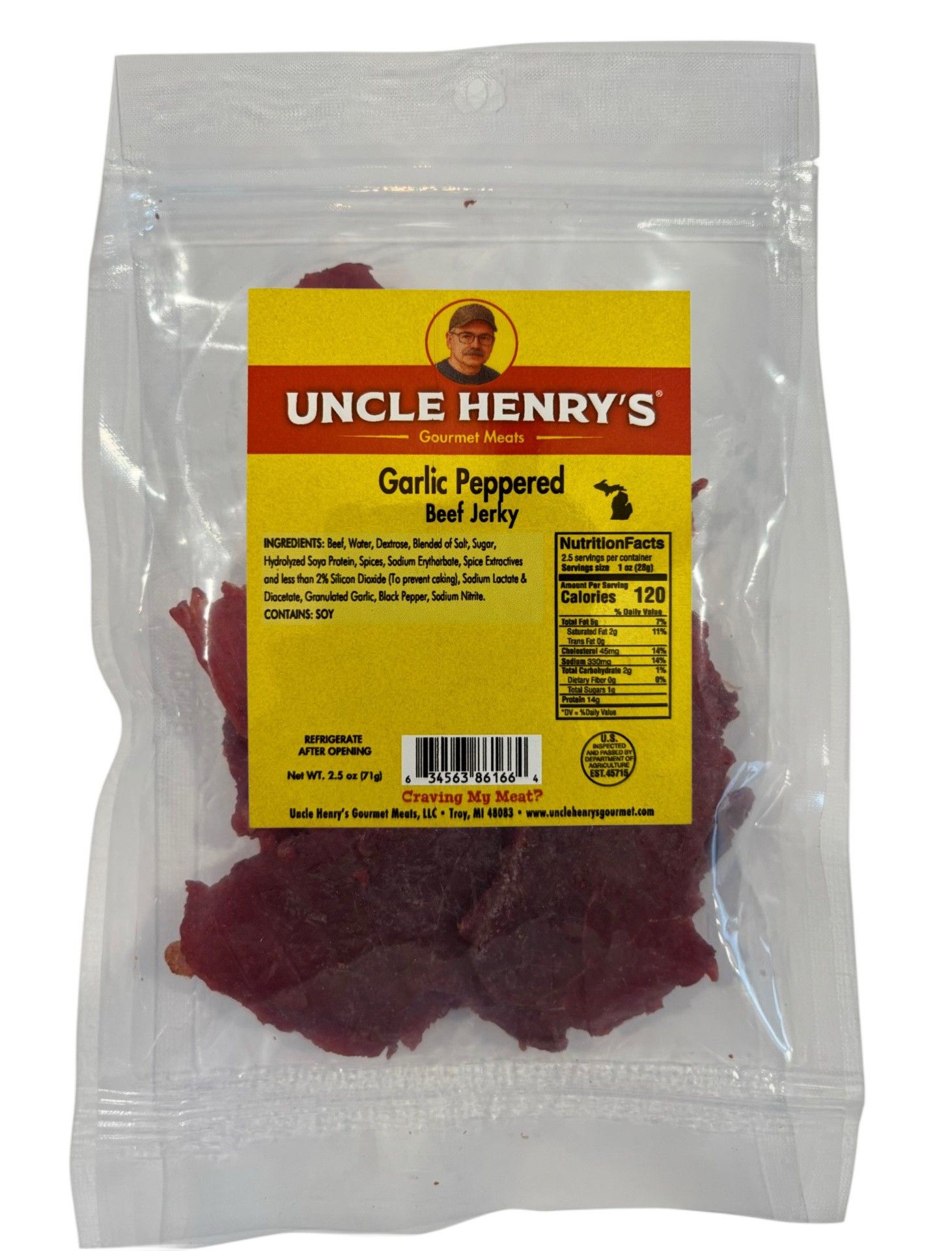 Garlic Peppered Beef Jerky