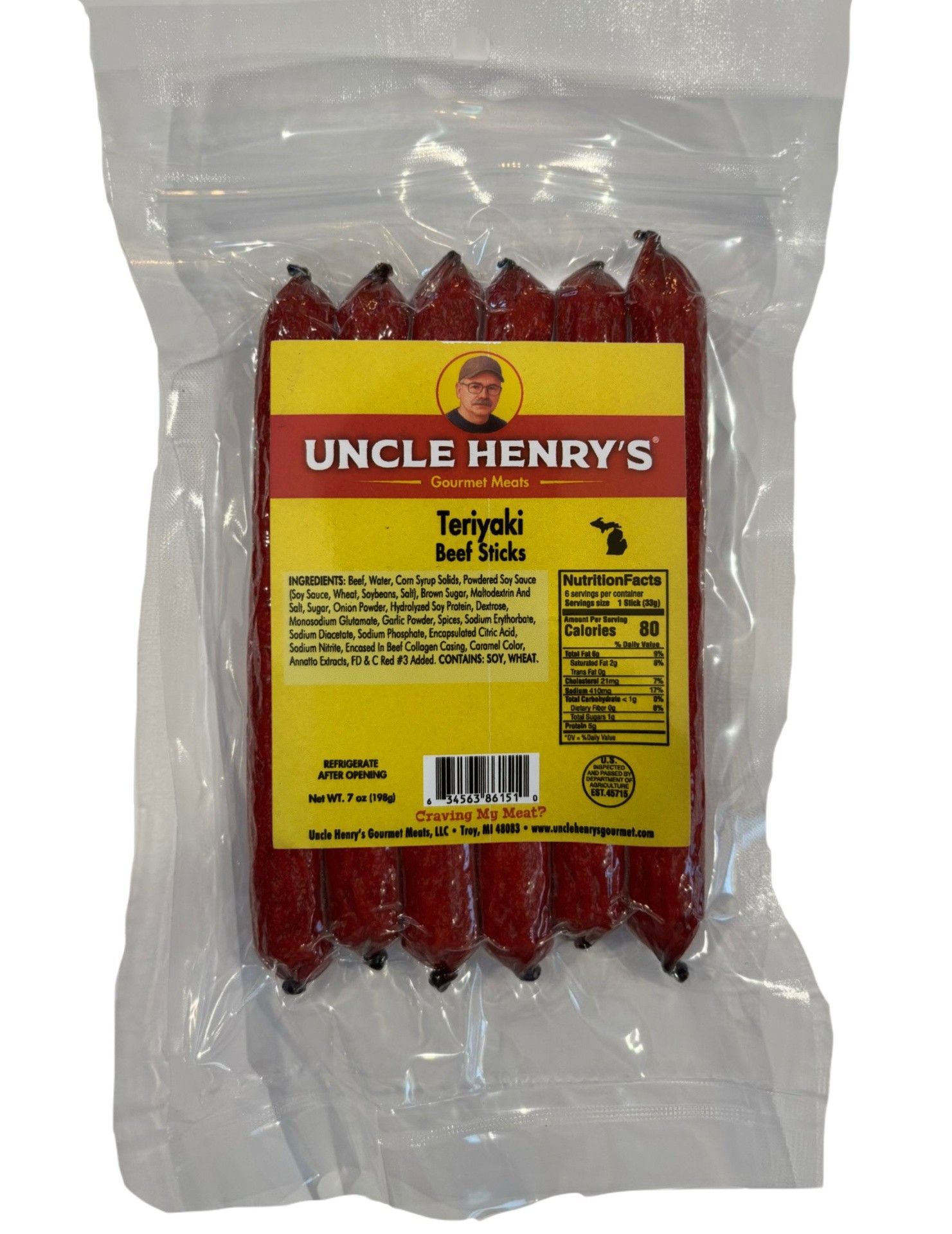 Teriyaki Snack Sticks