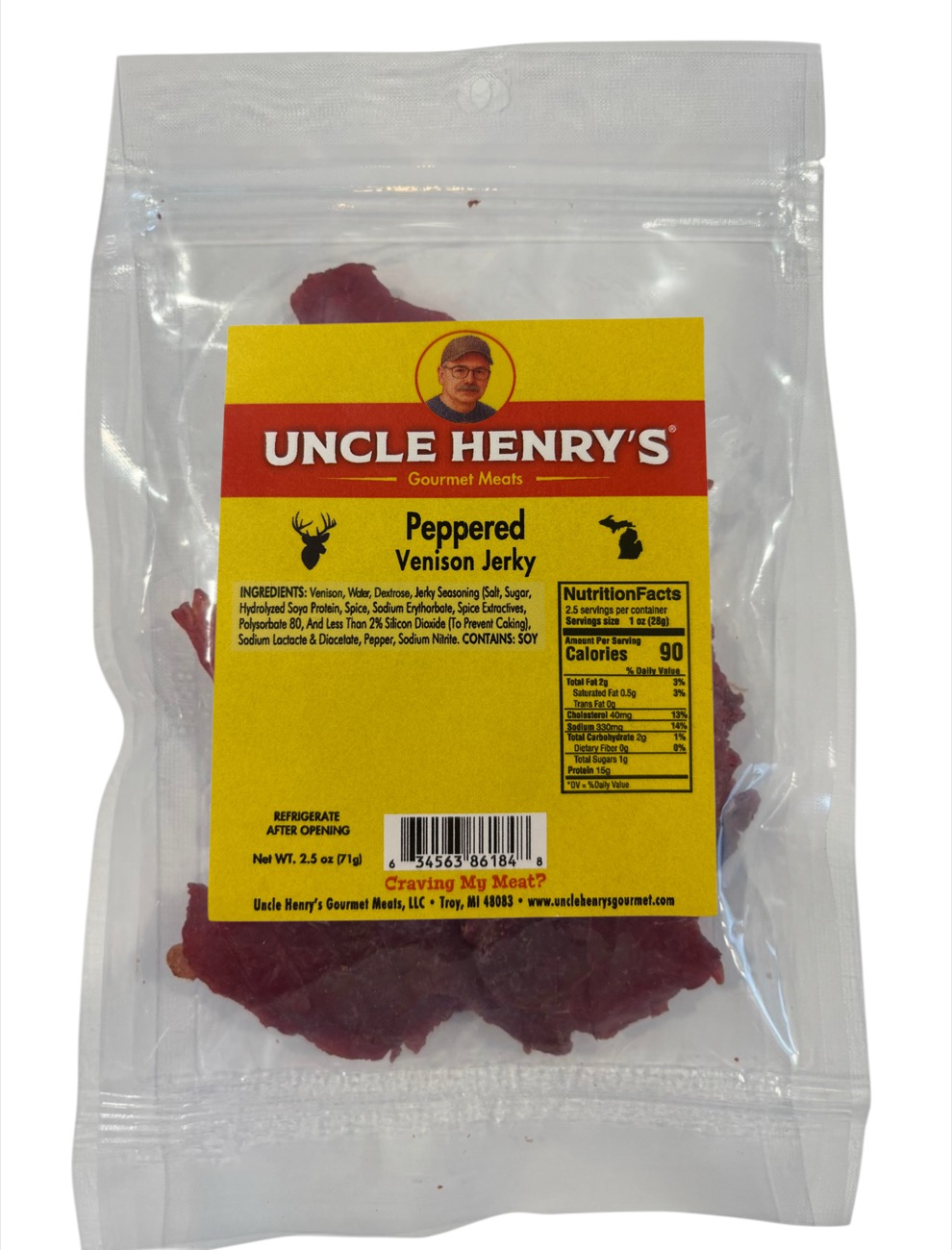 Venison Peppered Jerky